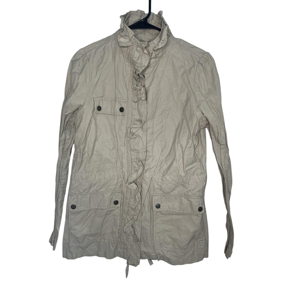 Converse One Star Med Tan Button Jacket Utility Cargo Anorak Military Gorpcore